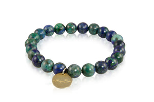 KenSuJewelry Bracelet Azulite Beads