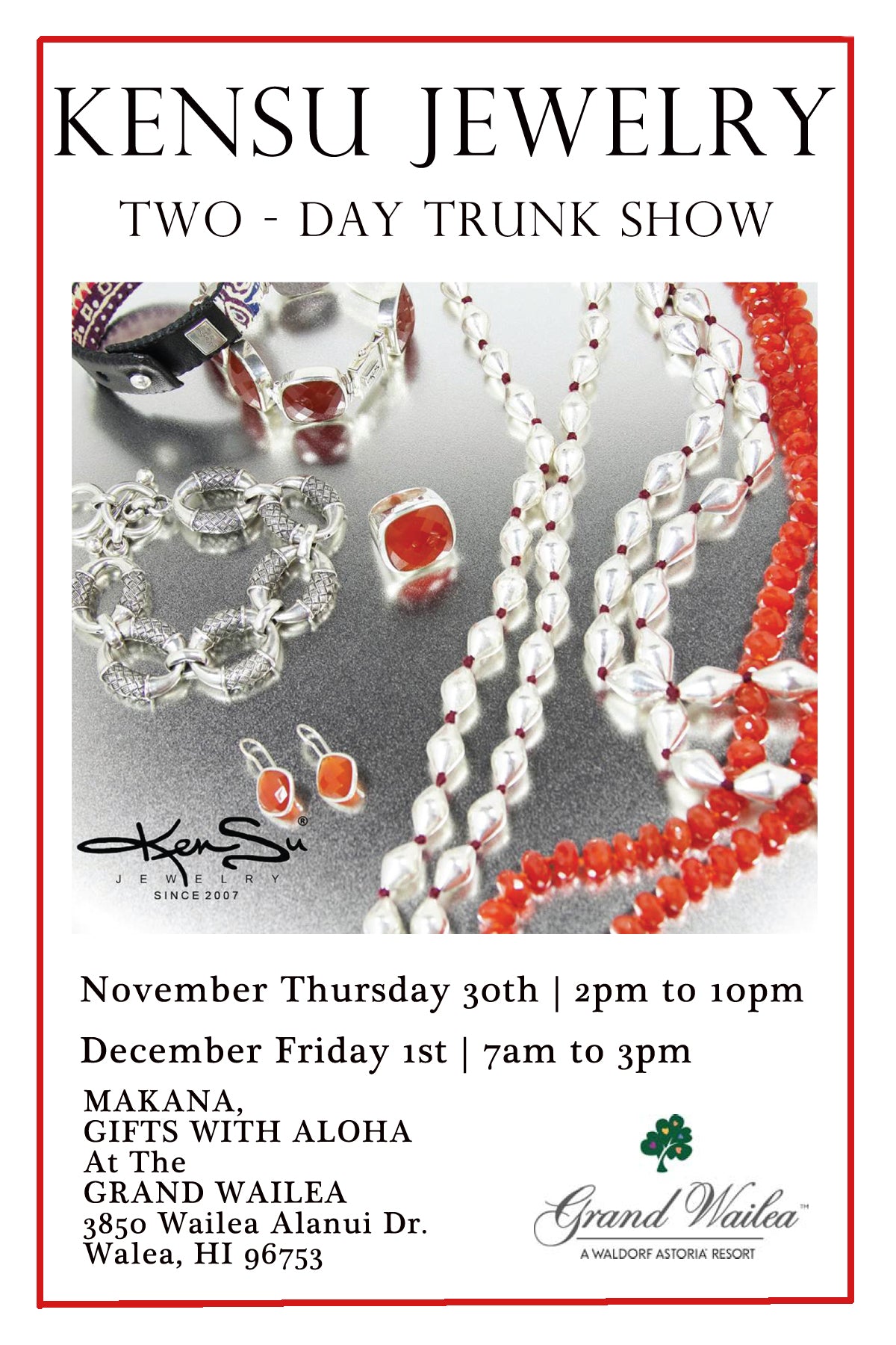 KenSu Jewelry Maui @ the 