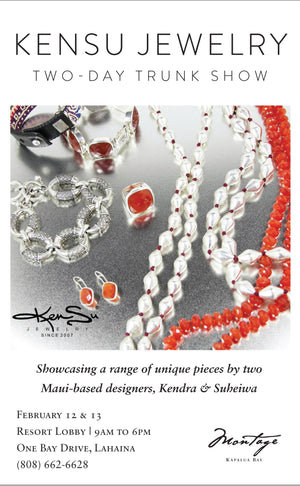 KenSu Jewelry at the Montage Kapalua Bay Valentines Trunk Show