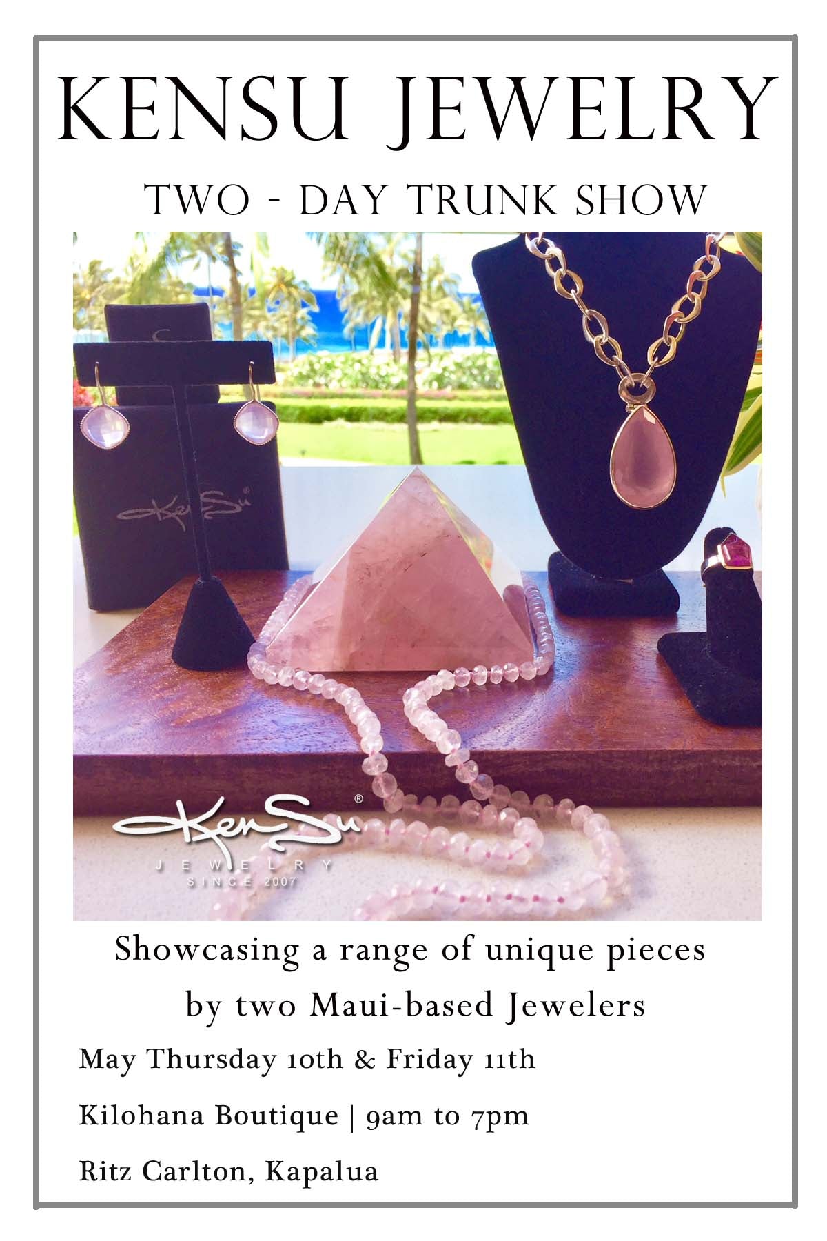 KenSu Jewelry at the 