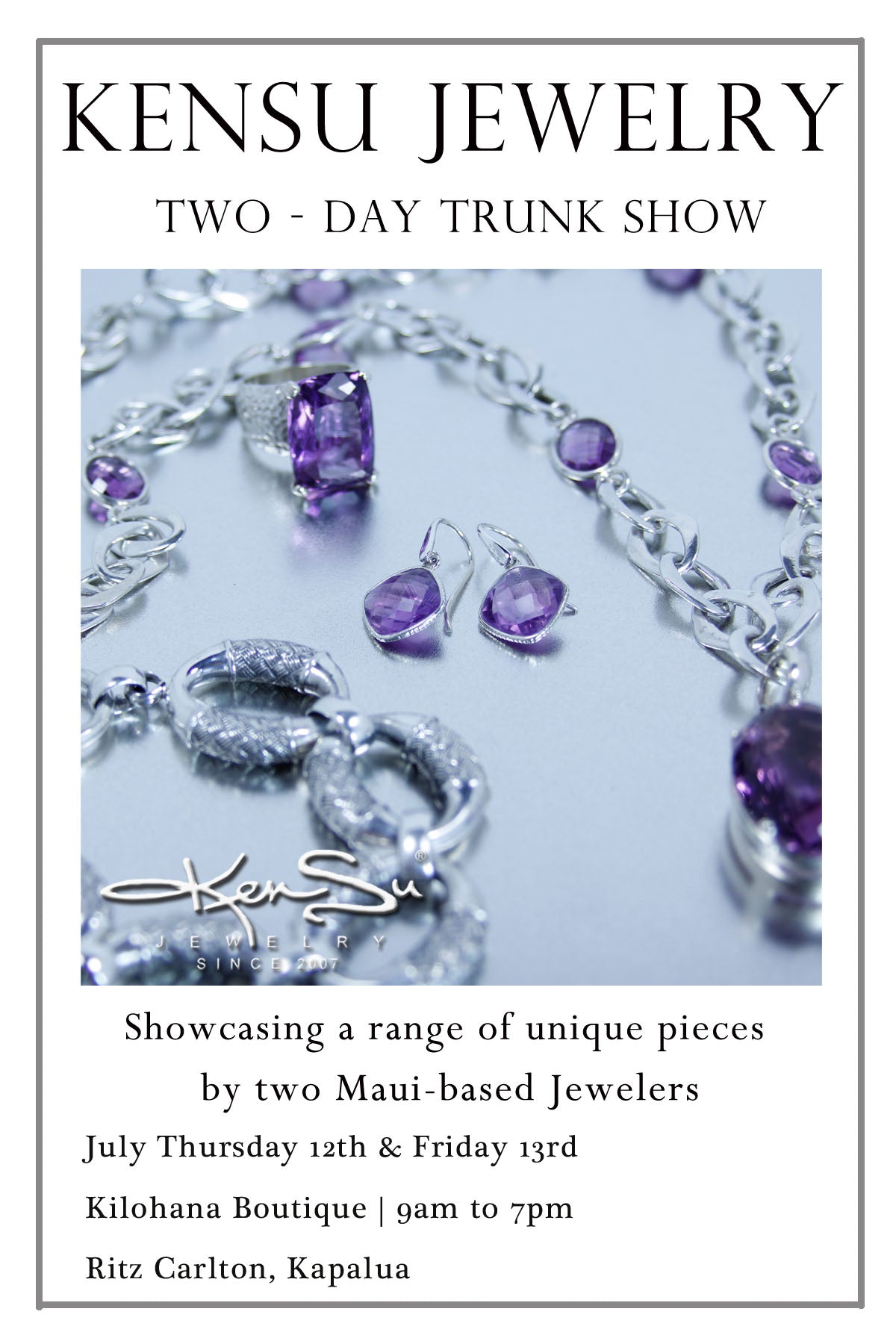 KenSu Jewelry at the 