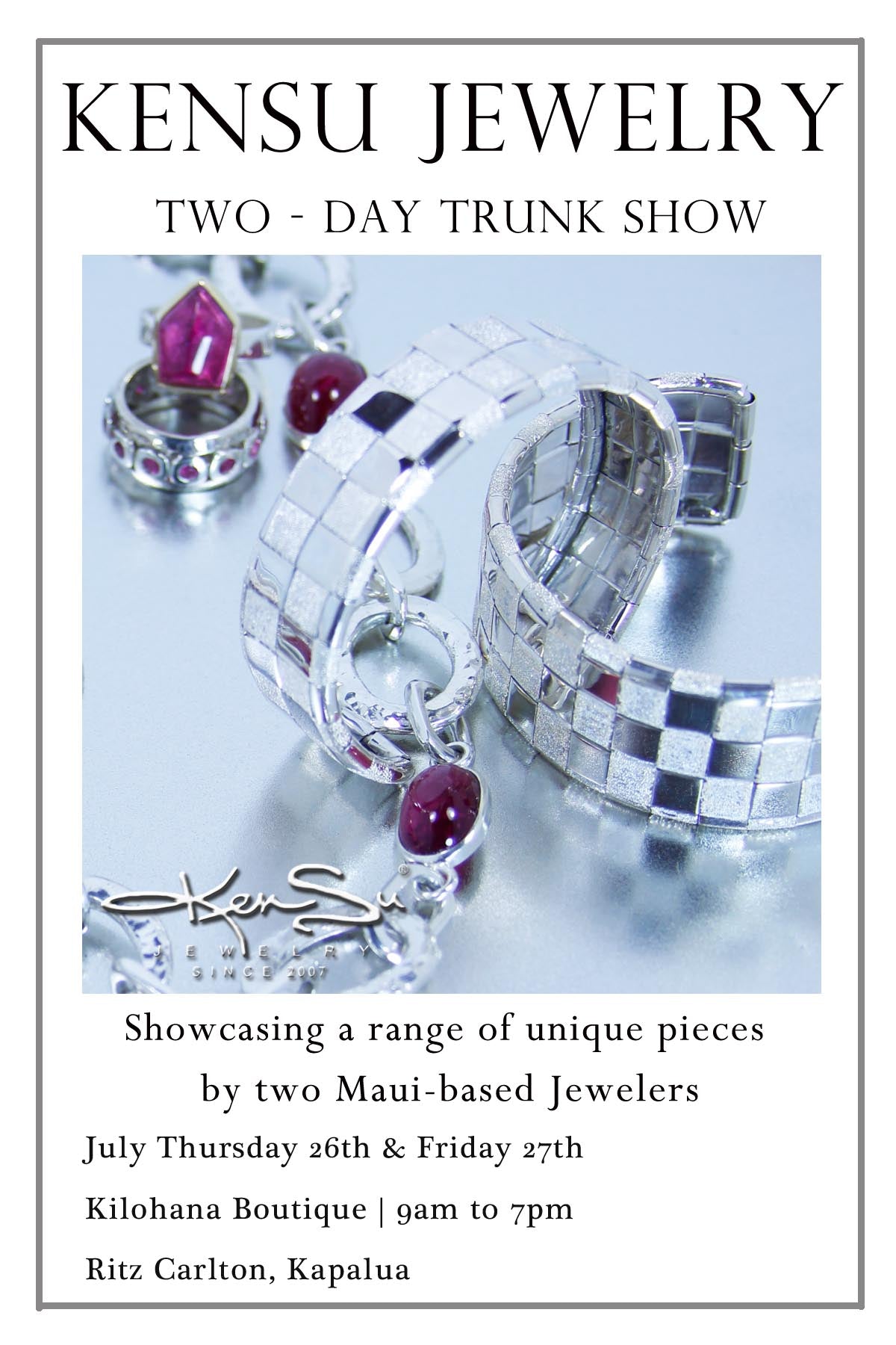 KenSu Jewelry at the 