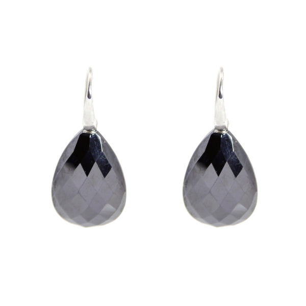 KenSu Jewelry Drop Earrings - with Hematite Signature Collection Hand Made Jewelry