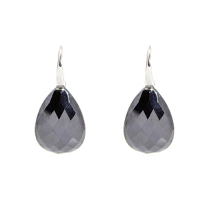 KenSu Jewelry Drop Earrings - with Hematite Signature Collection Hand Made Jewelry