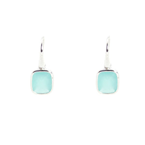 KenSu Jewelry Dangle Earrings - with Amethyst Signature Collection Hand Made Jewelry