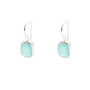 KenSu Jewelry Dangle Earrings - with Amethyst Signature Collection Hand Made Jewelry