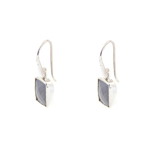 KenSu Jewelry Dangle Earrings - with Hematite Signature Collection Hand Made Jewelry
