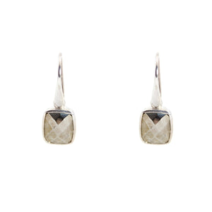 KenSu Jewelry Dangle Earrings - with Pyrite Signature Collection Hand Made Jewelry