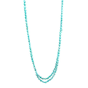 KenSu Jewelry Amazonite Beaded Necklace